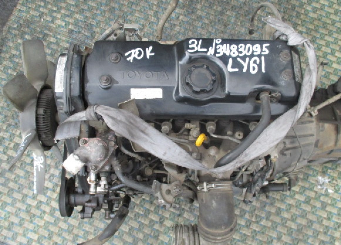 Toyota (Тойота) 3L: фото двигателя